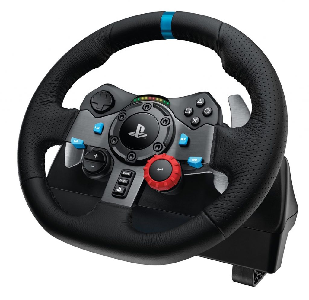 Logitech G G29 Steering wheel + Pedals Playstation 3,PlayStation 4 Analogue USB 2.0 Black