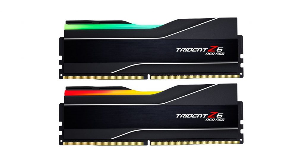 G.Skill Trident Z5 Neo F5-6000J3038F16GX2-T CL30, 32GB, DDR5, 6000 MHz, DIMM, 2x16GB