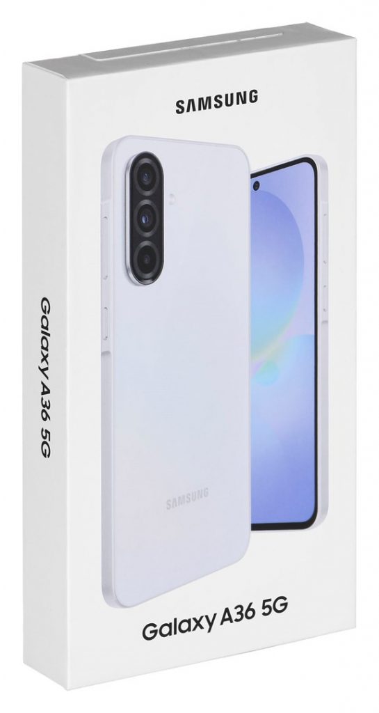 Samsung Galaxy A36 17 cm (6.7") Dual SIM Android 15 5G USB Type-C 8 GB 256 GB 5000 mAh White