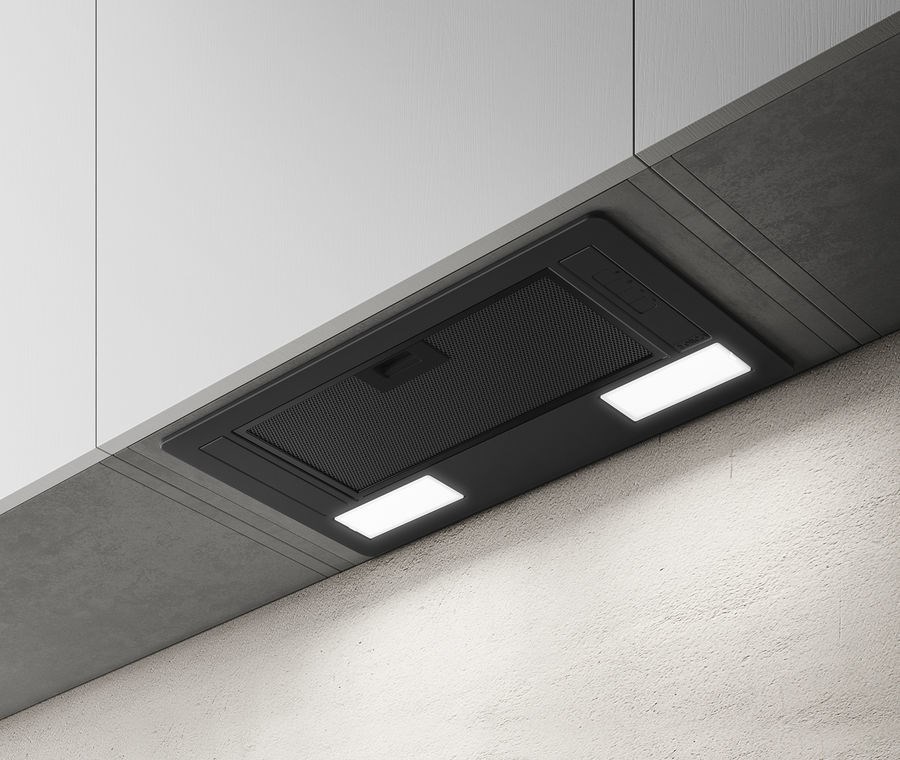 Elica ERA C BL/A/52 Built-in Black 370 m³/h