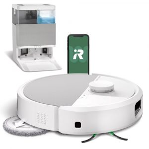iRobot Roomba Plus 505 Combo Robot + AutoWash Dock White