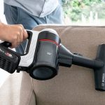 Bosch BSS711W stick vacuum/electric broom Battery Dry Bagless 0.3 L Black, Silver, White