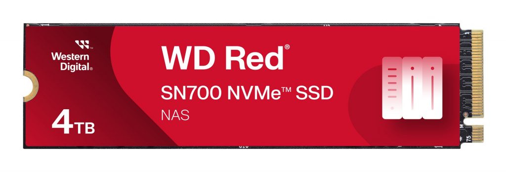 Western Digital Red WD ™ SN700 NVMe™ POWERED BY SANDISK 4 TB