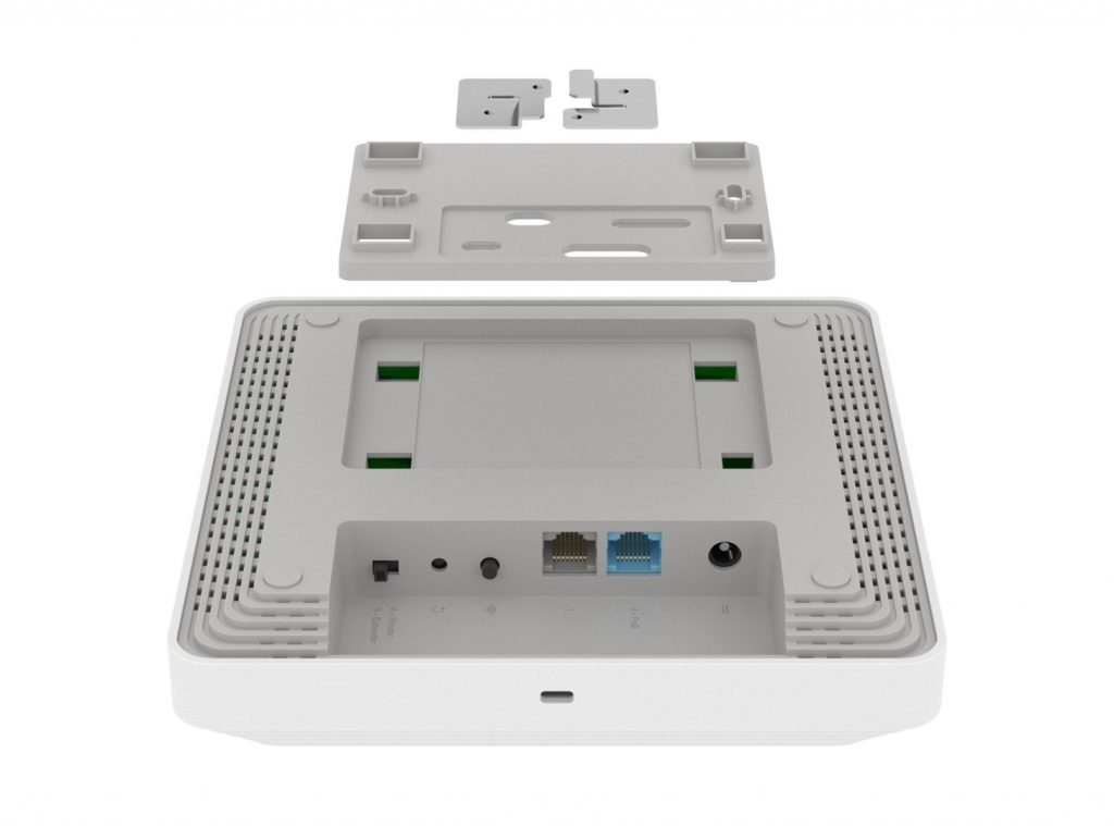 Keenetic Orbiter Pro AC1300 Mesh Wi-Fi 5 Router/Extender/Access Point with 2-Port Gigabit Smart Switch and Power over Ethernet