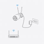 Reolink W330 - 4K Wi-Fi 6 Camera, 2.4/5 GHz Dual-Band Wi-Fi, Color Night Vision, Person/Vehicle/Animal Detection