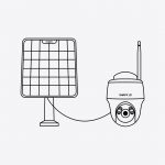 Reolink Argus Series B420 - 3MP Outdoor Battery Wi-Fi Camera, Pan & Tilt, Person/Vehicle Detection, Two-Way Audio