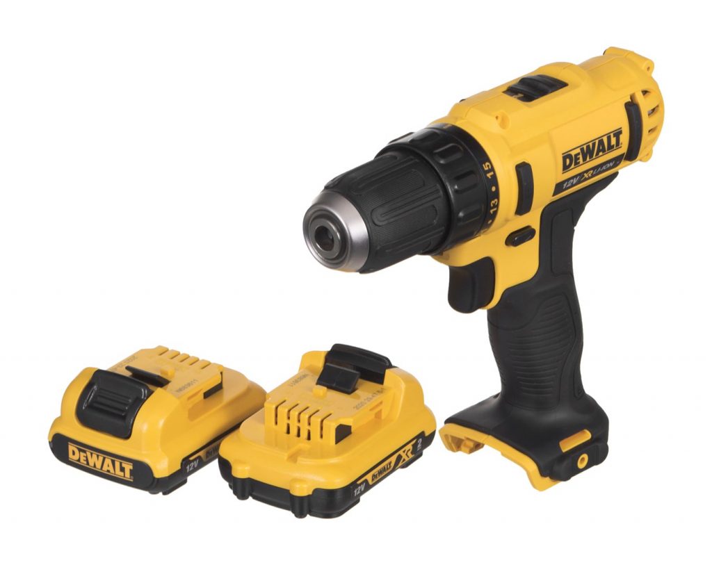 Cordless drill/driver Li-Ion 12V 2X 2,0Ah DeWALT DCD710D2