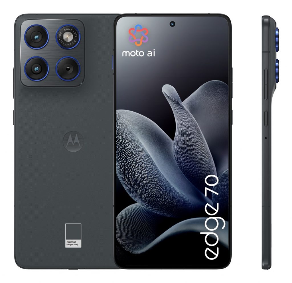 Motorola edge 70 17 cm (6.7") Dual SIM Android 16.0 5G USB Type-C 12 GB 512 GB 4800 mAh Grey