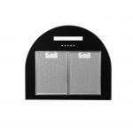 Wall-mounted canopy MAAN Mix 3 60 310 m3/h, Black