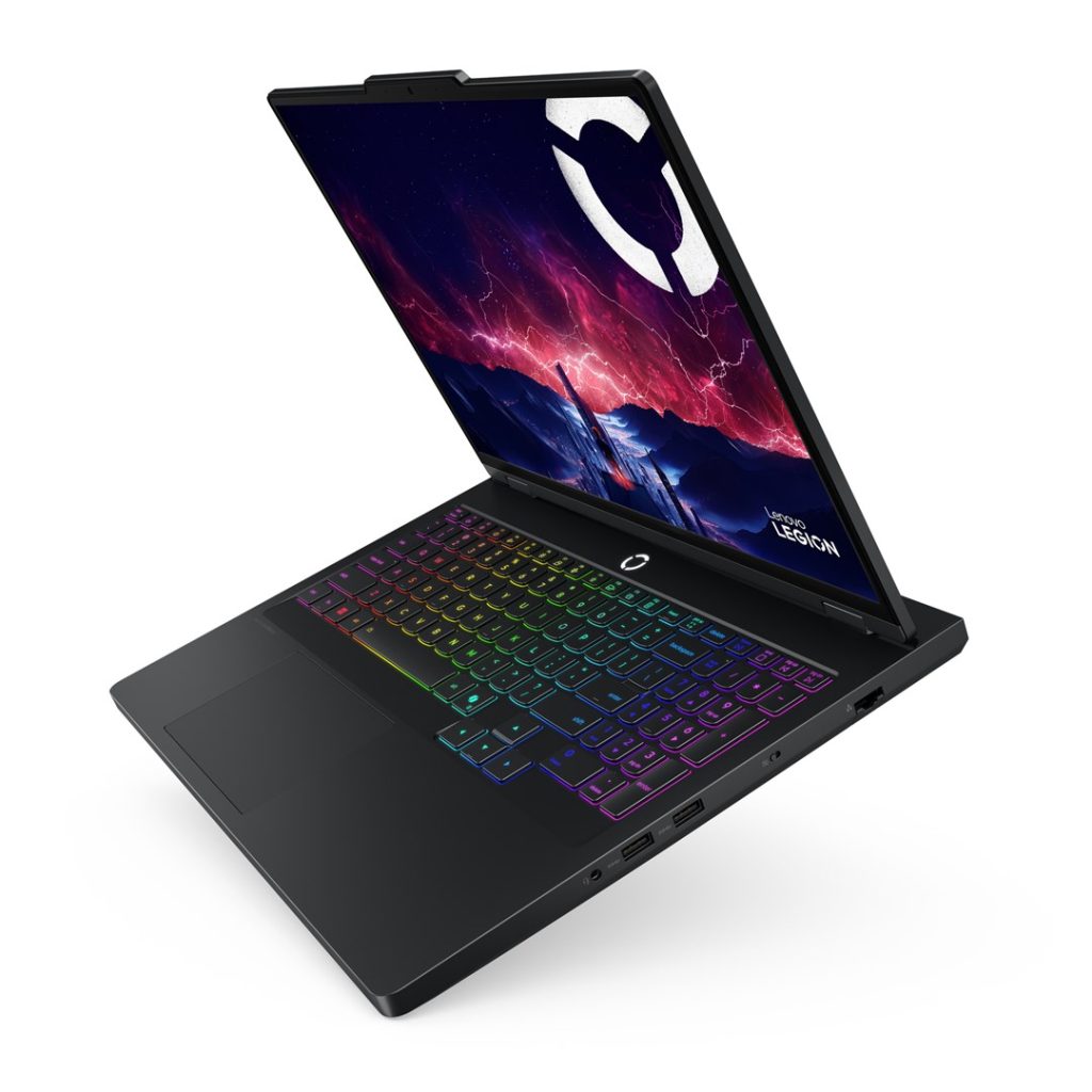 Lenovo Legion Pro 5 16ADR10 AMD Ryzen™ 7 8745HX Laptop 40.6 cm (16") WQXGA 32 GB DDR5-SDRAM 1 TB SSD NVIDIA GeForce RTX 5060 Wi-Fi 6 (802.11ax) NoOS Black