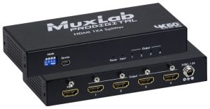 MUXLAB Splitter HDMI 1x4, 4K/60Hz