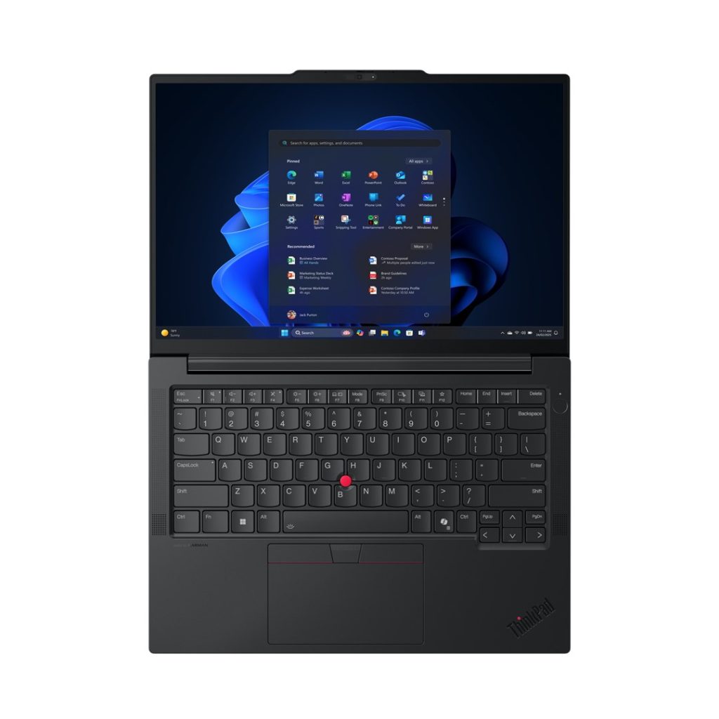 Lenovo ThinkPad E14 Gen 7 (Intel) Copilot+ PC Intel Core Ultra 5 228V Laptop 35.6 cm (14") WUXGA 32 GB LPDDR5x-SDRAM 512 GB SSD Wi-Fi 6E (802.11ax) Windows 11 Pro English Black