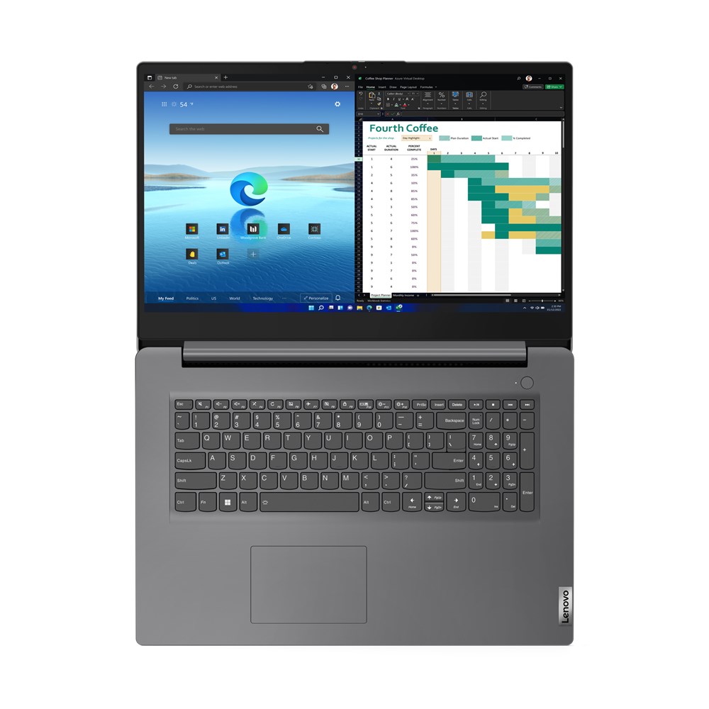 Lenovo V17 G4 IRU Intel® Core™ i7 i7-13620H Laptop 43.9 cm (17.3") Full HD 16 GB DDR4-SDRAM 512 GB SSD Wi-Fi 6 (802.11ax) Windows 11 Pro English Grey