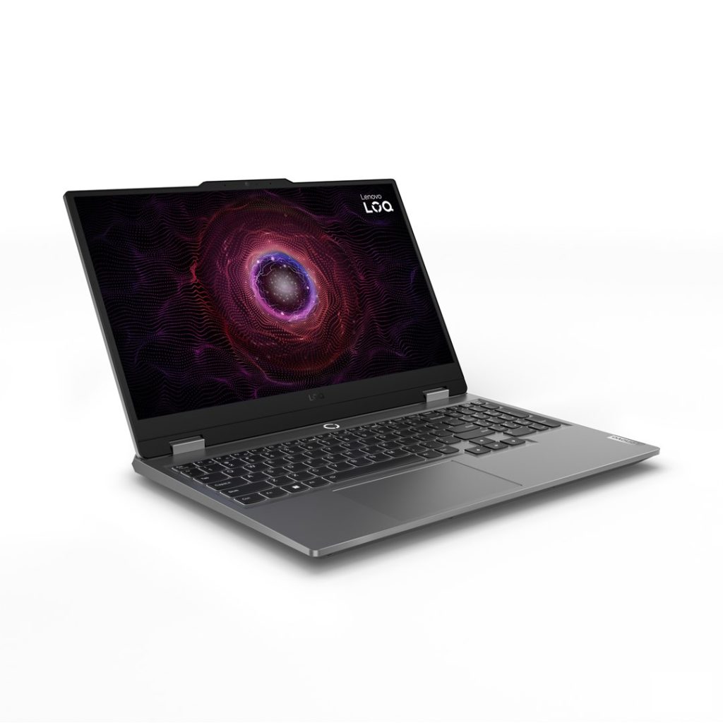 Lenovo LOQ 15ARP9 AMD Ryzen™ 5 7235HS Laptop 39.6 cm (15.6") Full HD 16 GB DDR5-SDRAM 512 GB SSD NVIDIA GeForce RTX 4050 Wi-Fi 6 (802.11ax) NoOS Grey