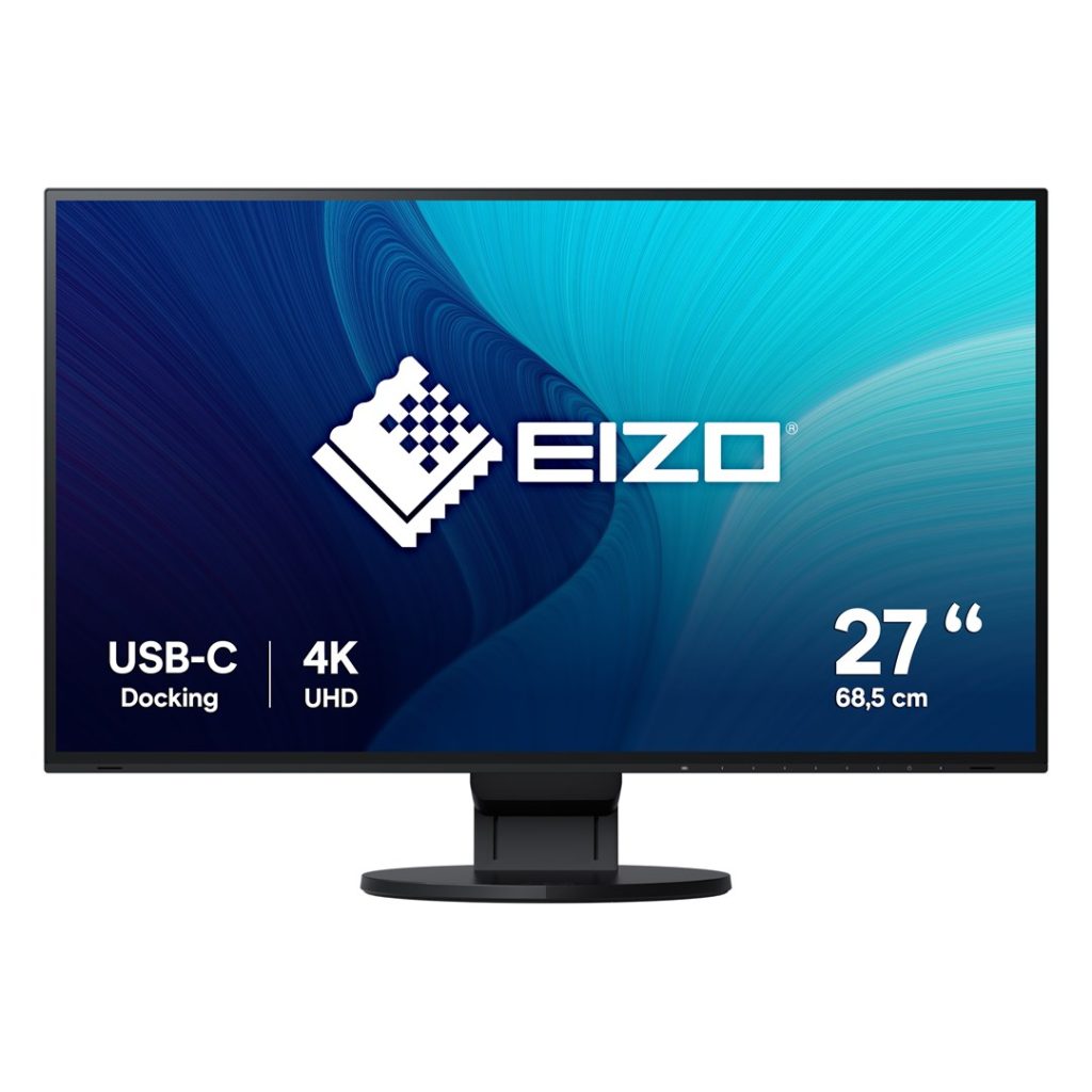 EIZO FlexScan EV2785-BK computer monitor 68.6 cm (27") 3840 x 2160 pixels 4K Ultra HD LED Black