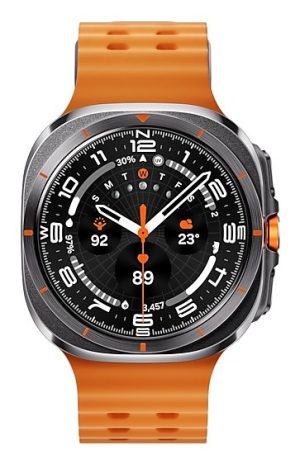 Samsung Galaxy Watch Ultra 3.81 cm (1.5") AMOLED 47 mm Digital 480 x 480 pixels Touchscreen 4G Grey, Titanium Wi-Fi GPS (satellite)