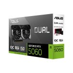 ASUS Dual GeForce RTX 5060 8 GB OC graphics card
